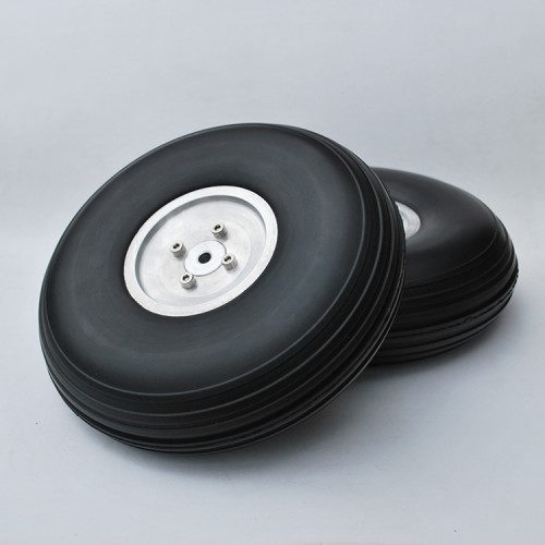 PU wheel with CNC Aluminum hub 5''/5.5''inch For RC Airplane Models