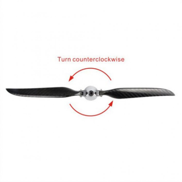 15*10 inch Two Blades Fold Carbon Fiber Propeller for RC Glider Plane
