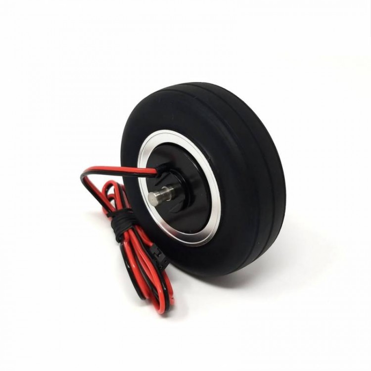 JP Hobby 2pcs Electric Brake 63mm Wheels 5mm axle and Controller 