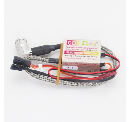 3W Engine Rcexl Single CDI Ignition for NGK-CM6-10mm 90 Degree(A-02 6V~12V 622a) for Germany 3W Engines