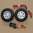 2pcs Electric Brake 75mm Wheels and Controller (6mm axle) for Turbo version model 