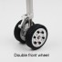 4mm / 5mm Axle Diameter Wheel Shaft for Double front wheels
